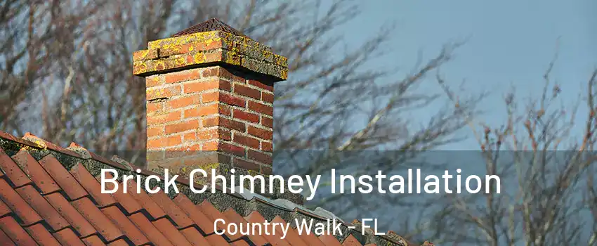  Brick Chimney Installation Country Walk - FL