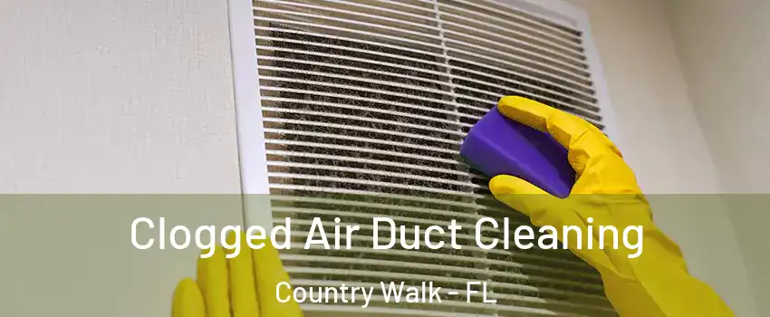  Clogged Air Duct Cleaning Country Walk - FL