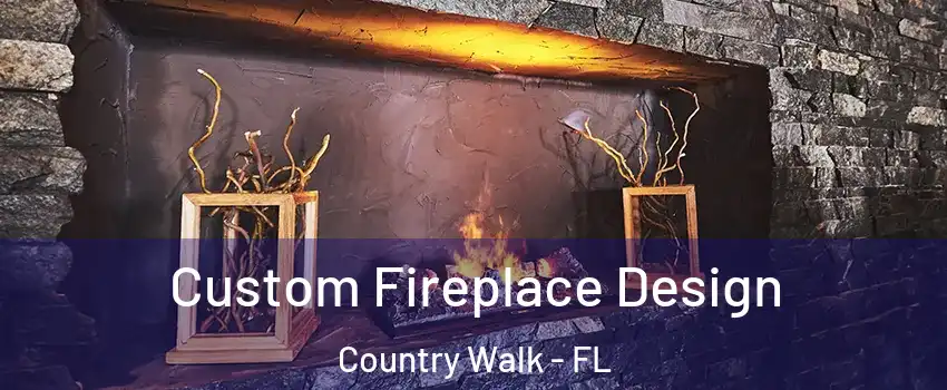  Custom Fireplace Design Country Walk - FL
